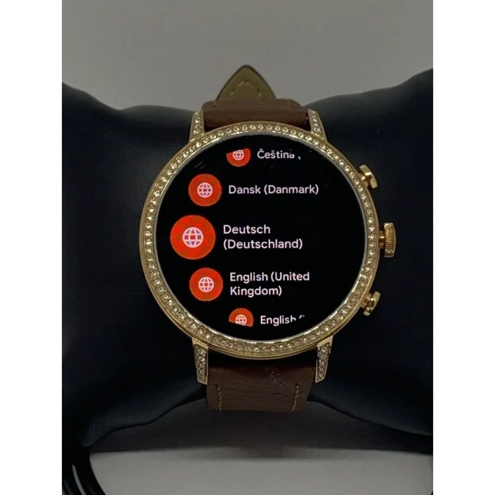 Fossil Gen 4 Authentic Digital Dial Smart Watch Custom Band FTW6011 QT326